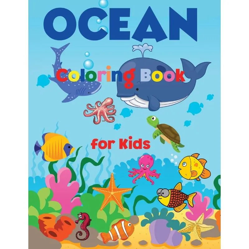 OCEAN Coloring Book for Kids