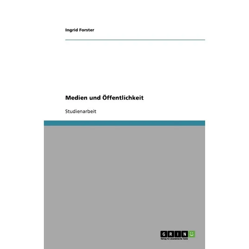 Medien und Öffentlichkeit
