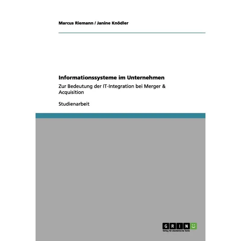 Informationssysteme Im Unternehmen