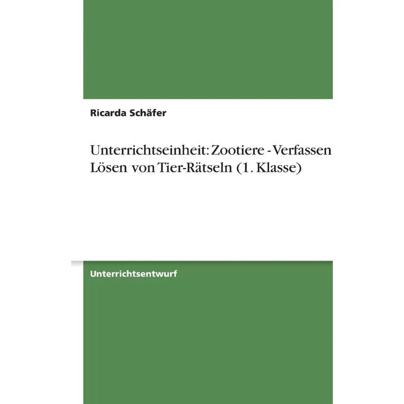 Unterrichtseinheit