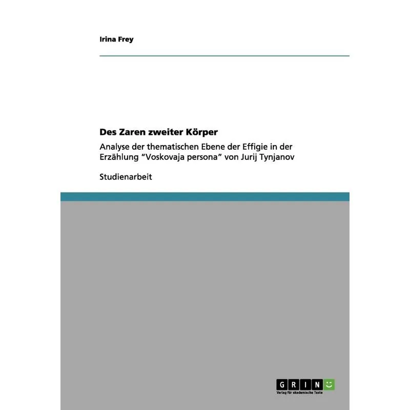 Des Zaren zweiter Körper
