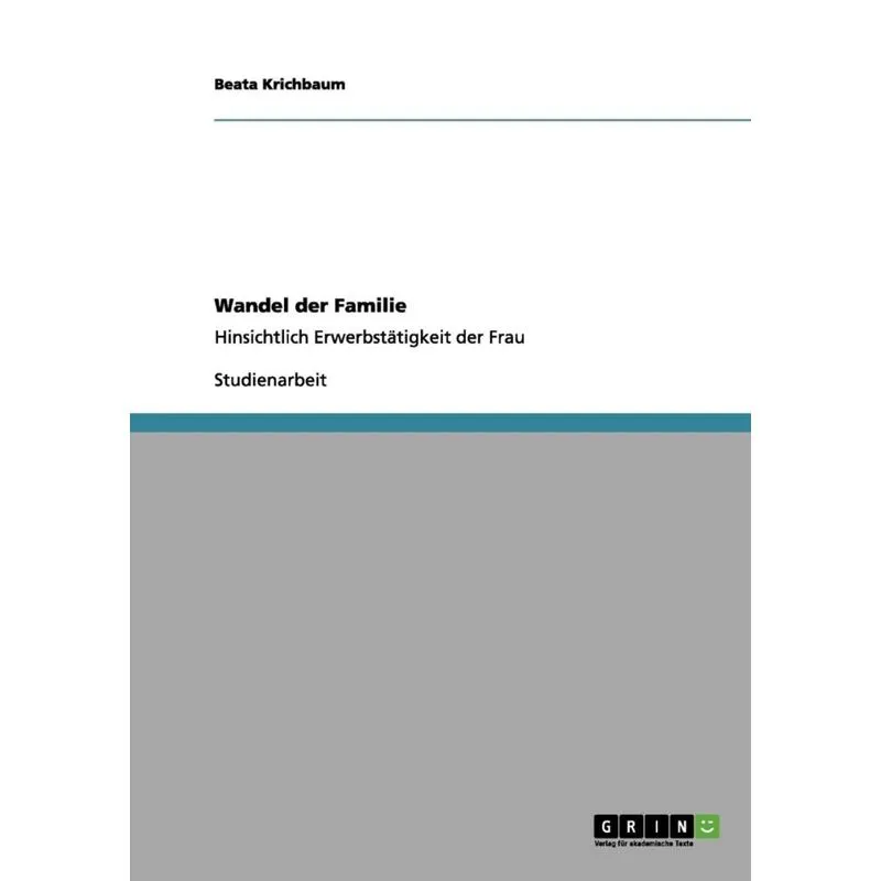 Wandel der Familie