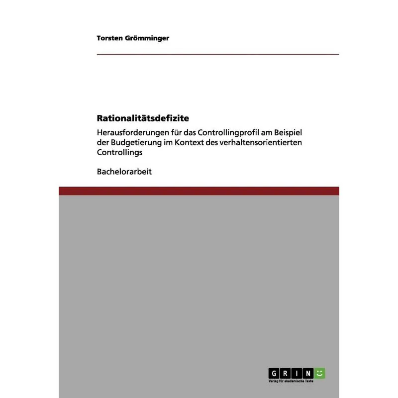 Rationalitätsdefizite