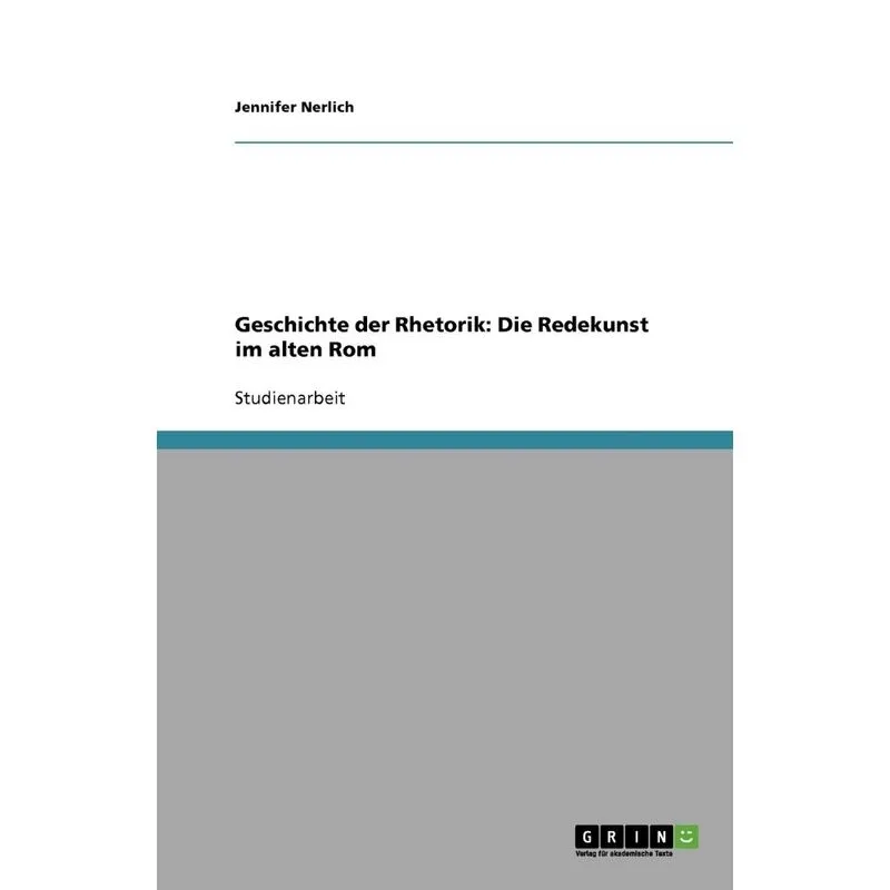 Geschichte der Rhetorik