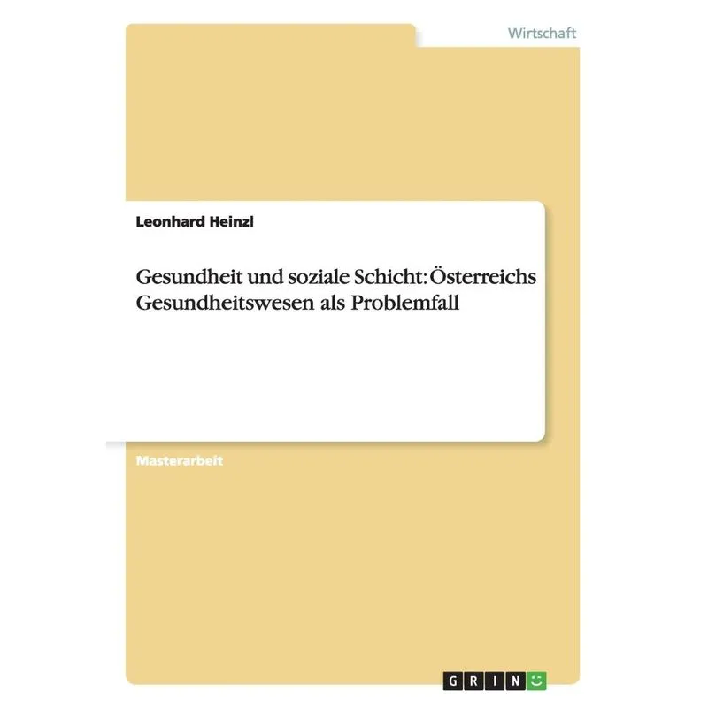 Gesundheit und soziale Schicht