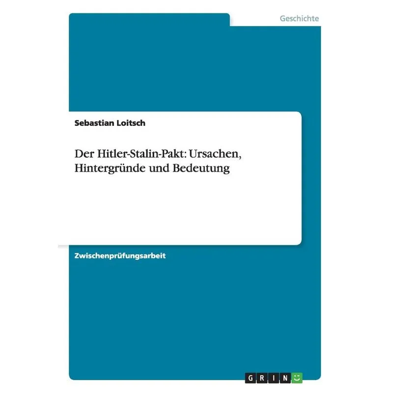 Der Hitler-Stalin-Pakt