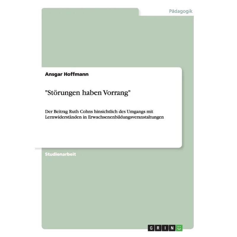 Störungen haben Vorrang