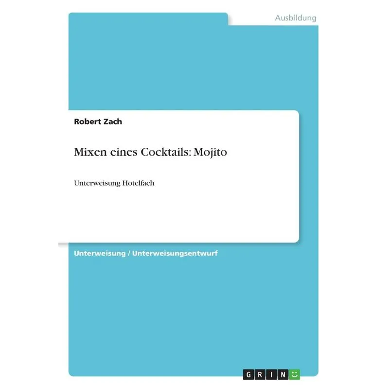 Mixen eines Cocktails