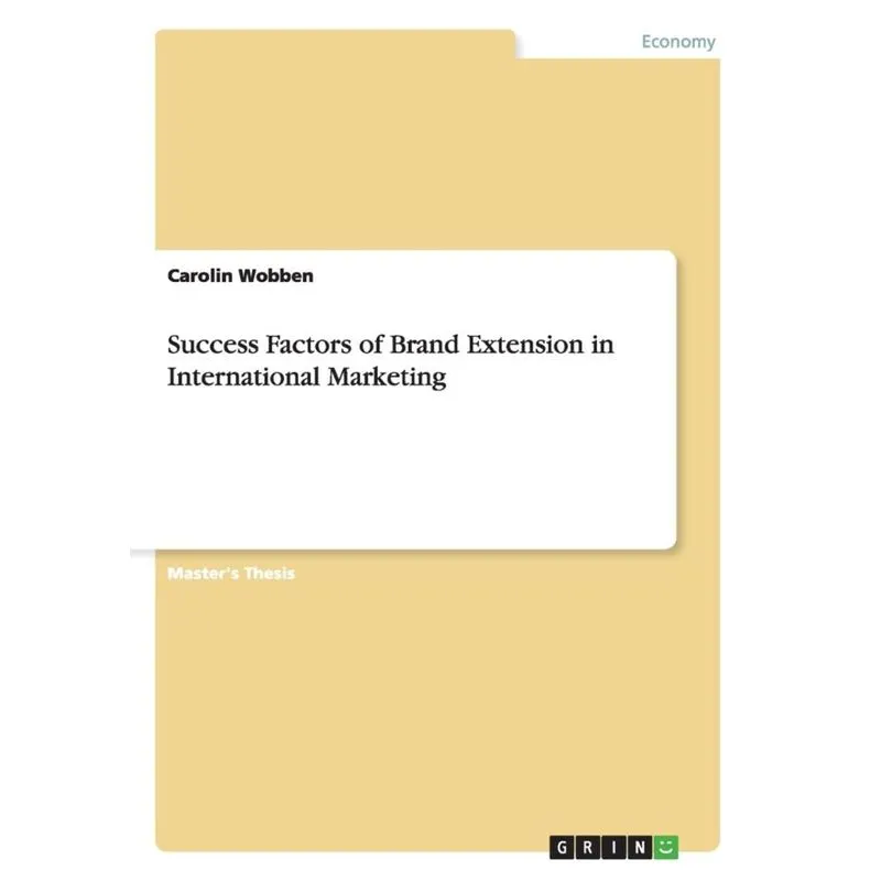 Success Factors of Brand Extension in International Marketing