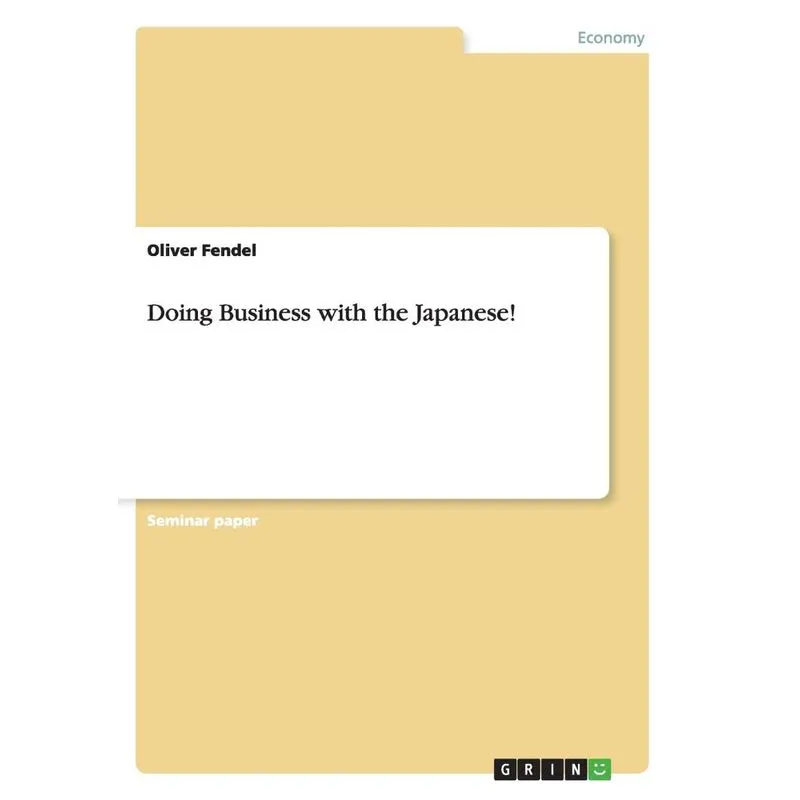 Doing Business with the Japanese!