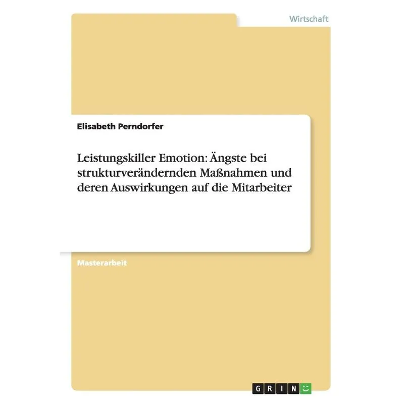 Leistungskiller Emotion