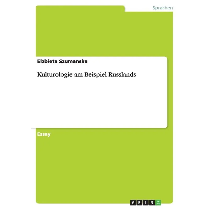 Kulturologie am Beispiel Russlands