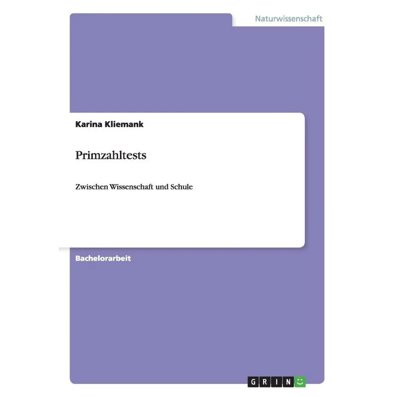 Primzahltests