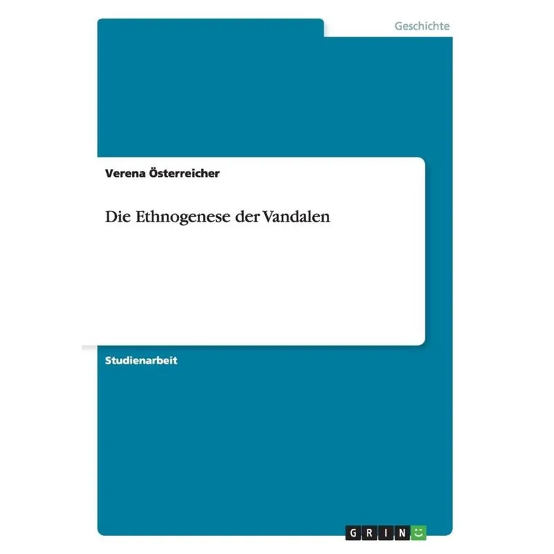Die Ethnogenese der Vandalen