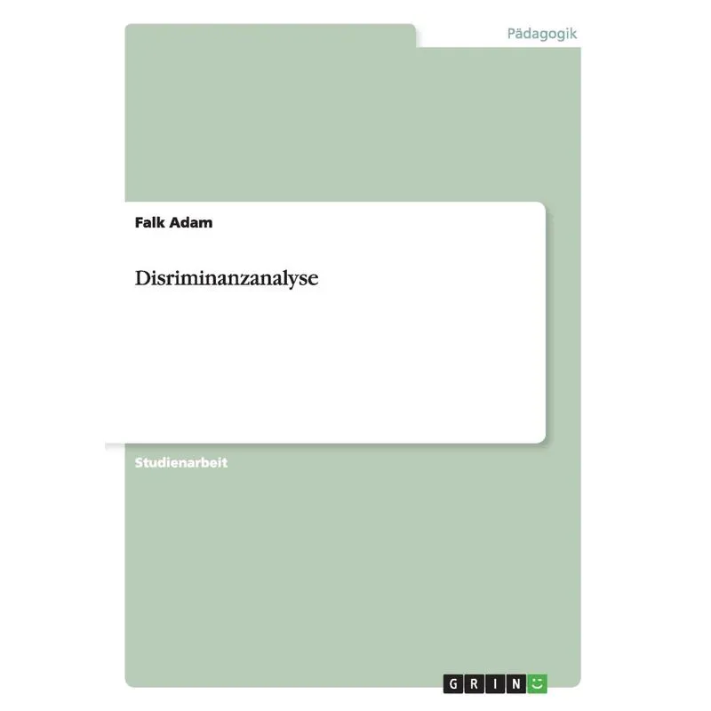 Disriminanzanalyse