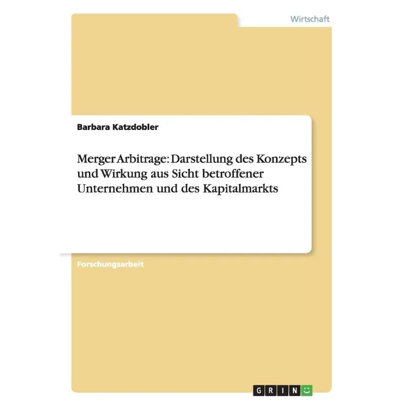 Merger Arbitrage