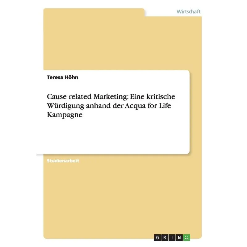 Cause related Marketing