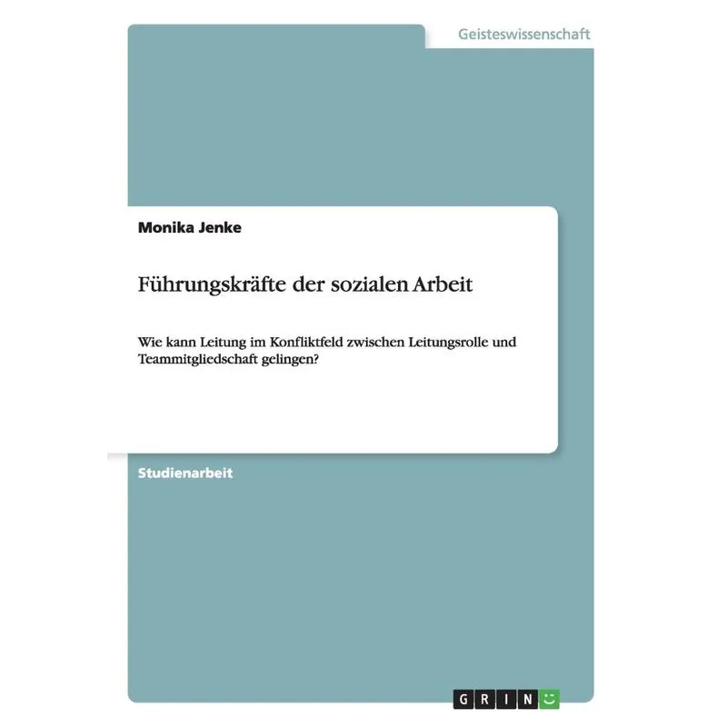 Führungskräfte der sozialen Arbeit