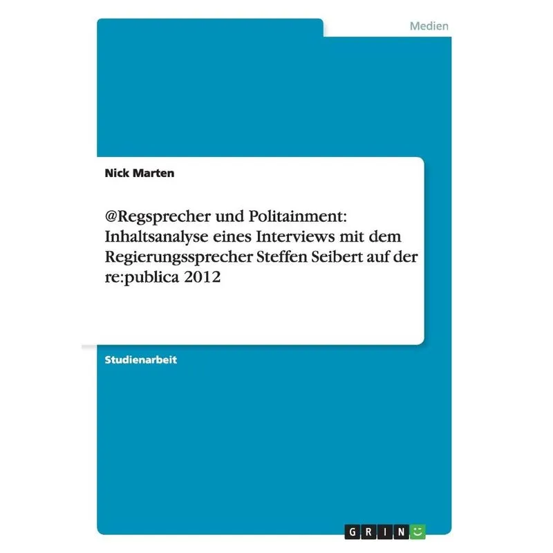 @Regsprecher und Politainment