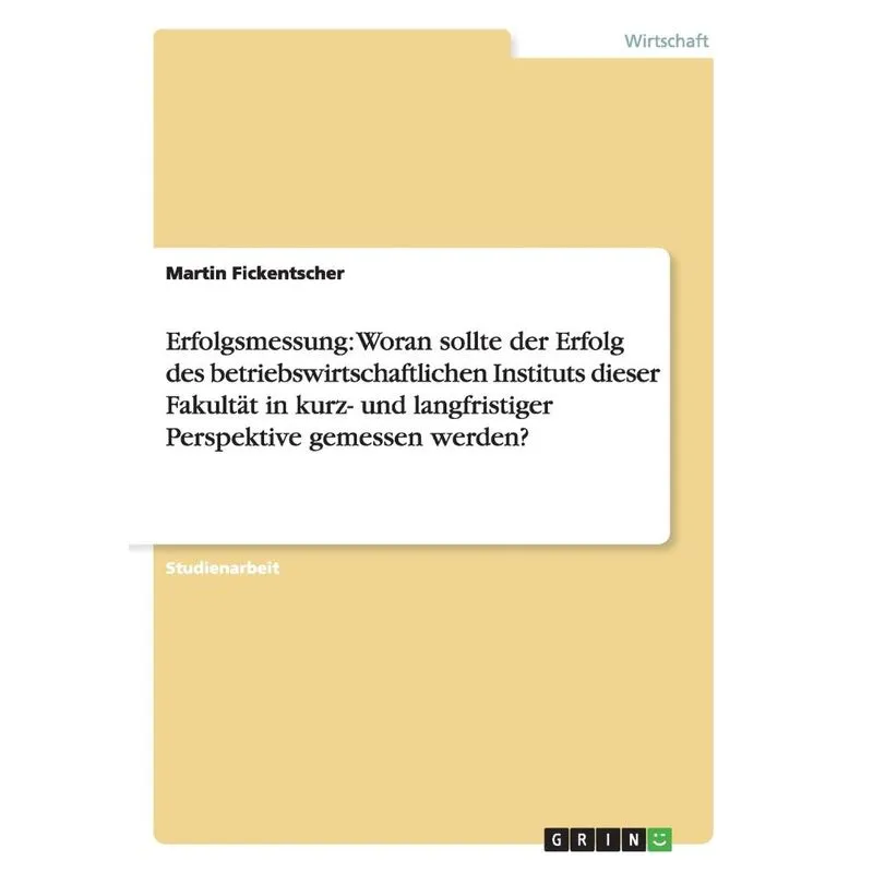 Erfolgsmessung