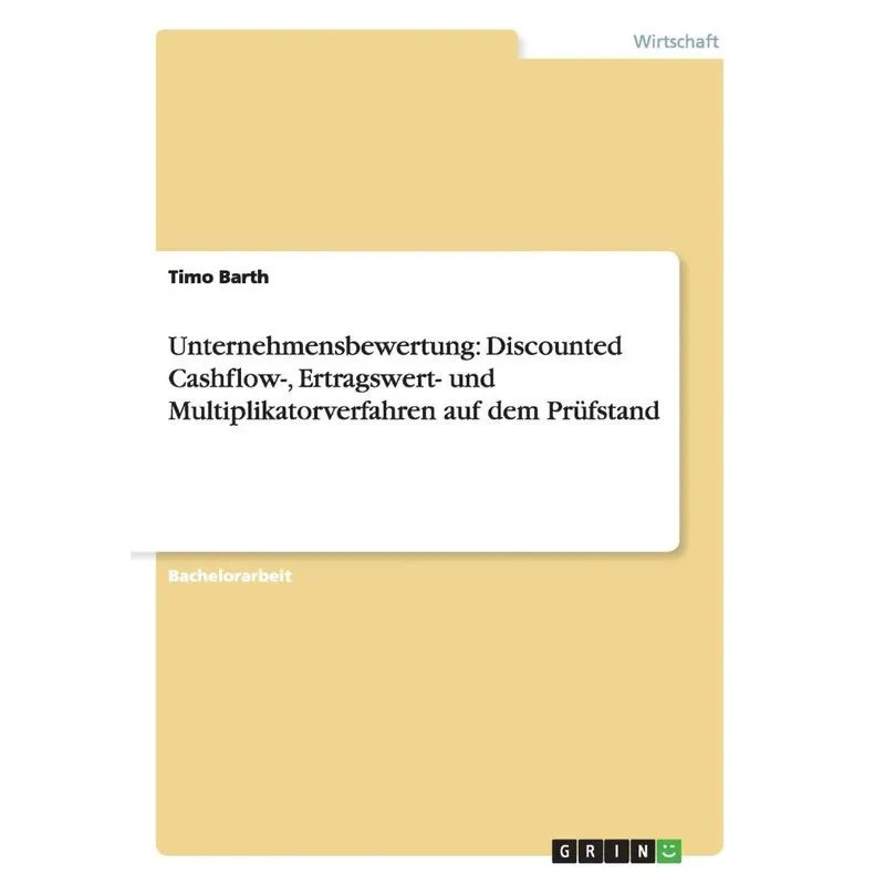 Unternehmensbewertung