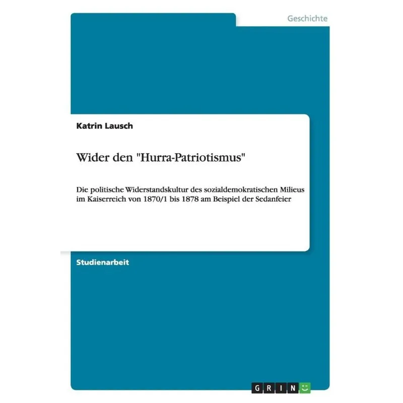 Wider den Hurra-Patriotismus