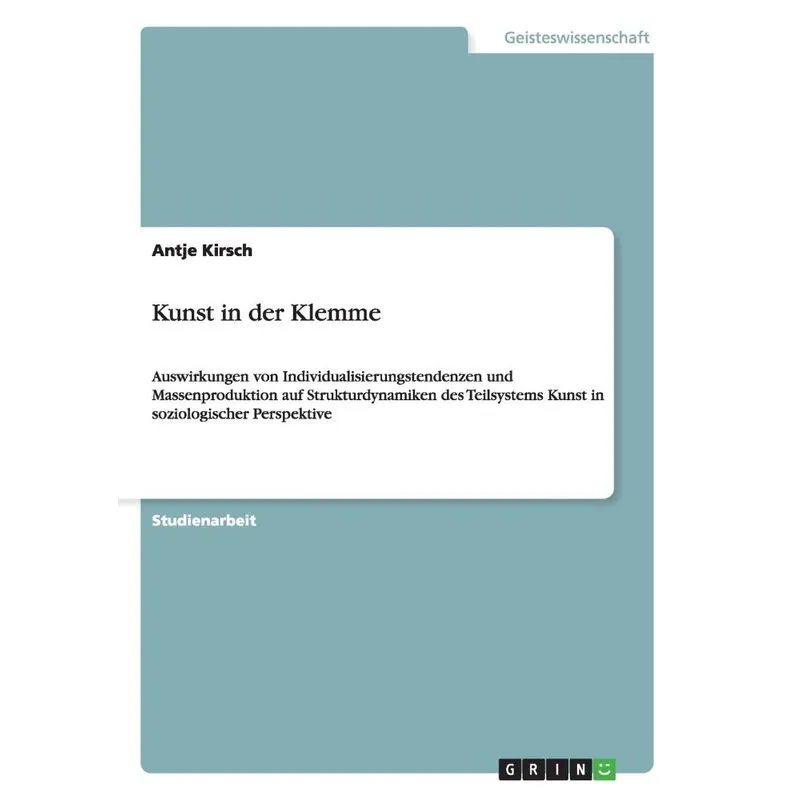 Kunst in der Klemme