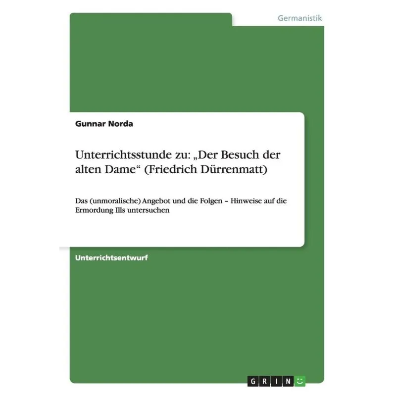 Unterrichtsstunde zu