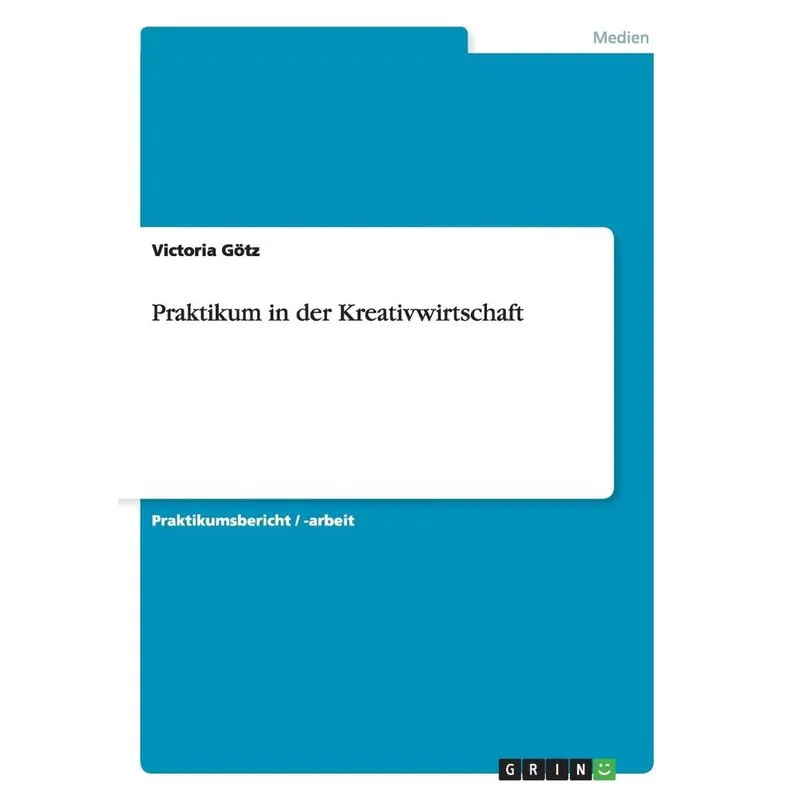 Praktikum in der Kreativwirtschaft