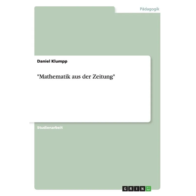 Mathematik aus der Zeitung