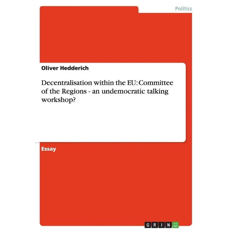 Decentralisation within the EU
