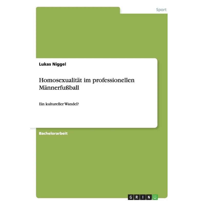 Homosexualität im professionellen Männerfußball