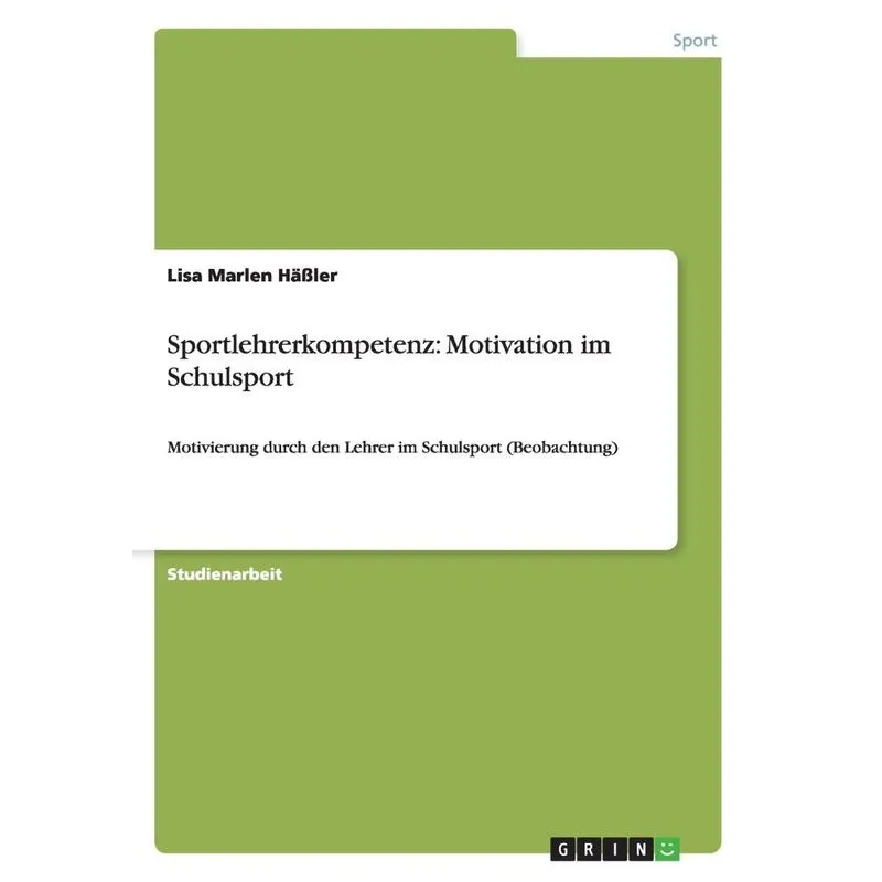 Sportlehrerkompetenz