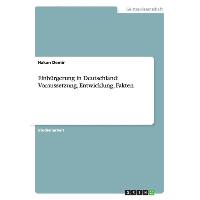 Einbürgerung in Deutschland