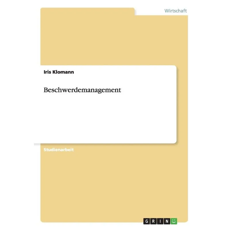 Beschwerdemanagement