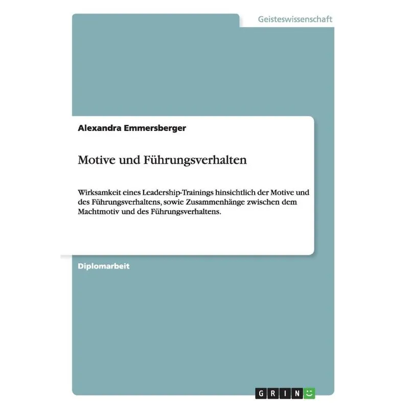 Motive und Führungsverhalten