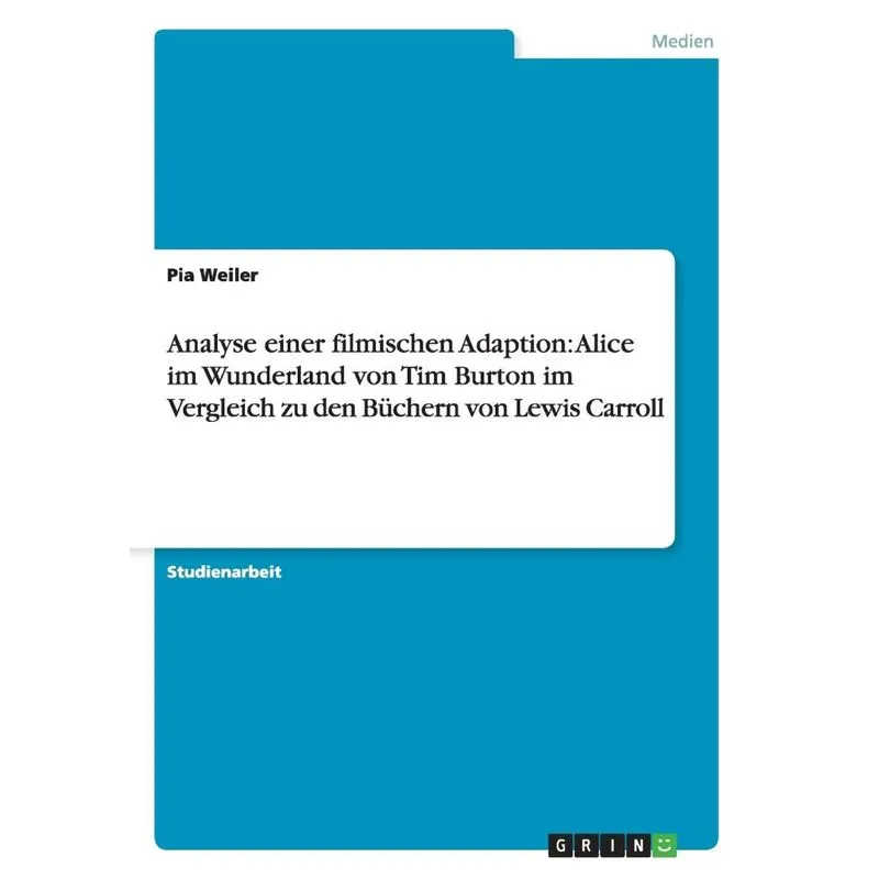 Analyse einer filmischen Adaption
