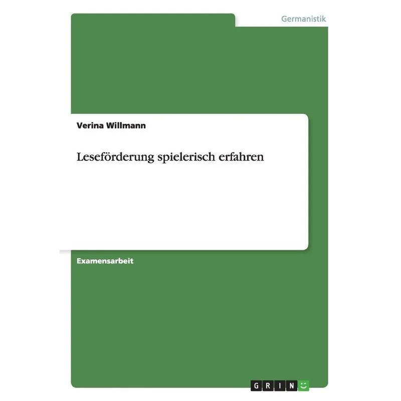 Leseförderung spielerisch erfahren