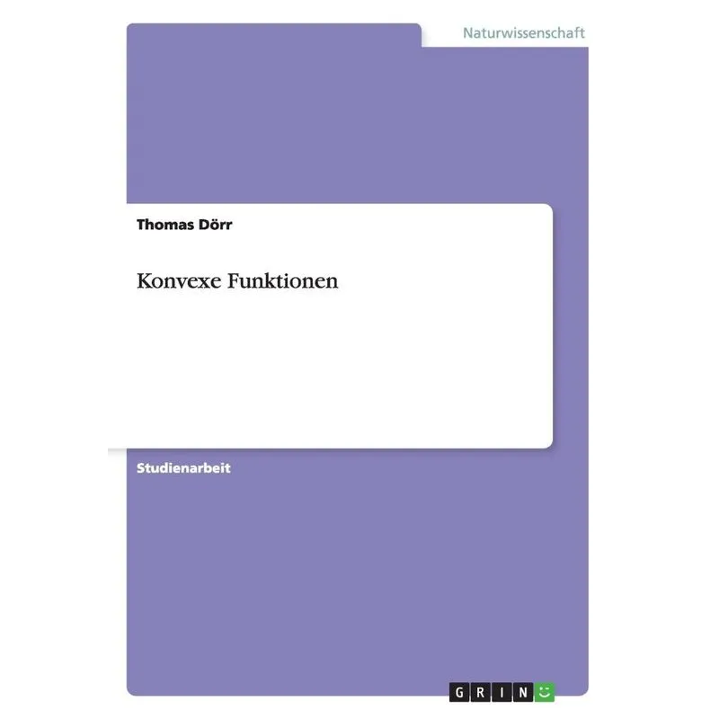 Konvexe Funktionen