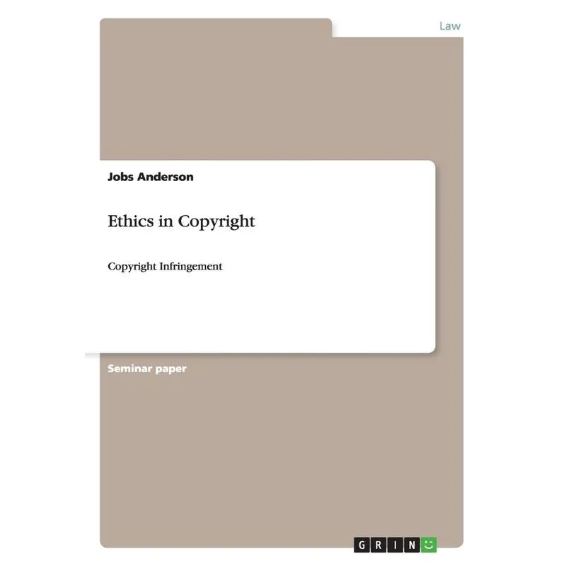 Ethics in Copyright