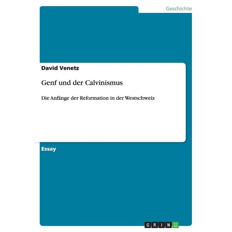 Genf und der Calvinismus