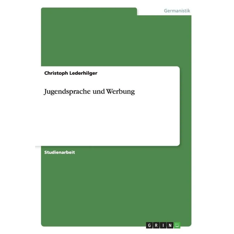 Jugendsprache und Werbung