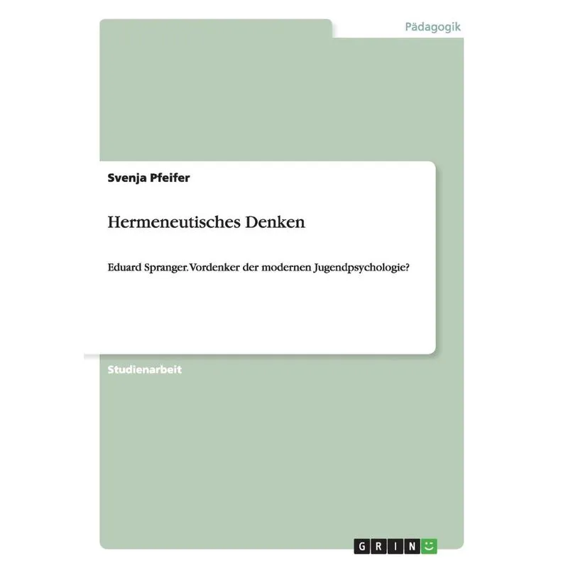 Hermeneutisches Denken