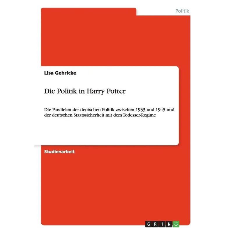 Die Politik in Harry Potter