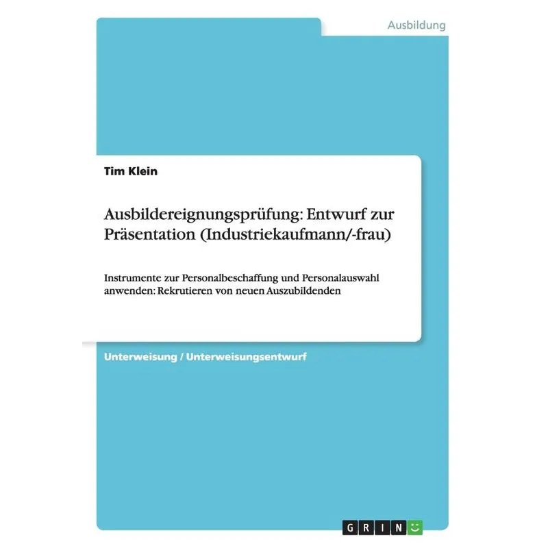Ausbildereignungsprüfung