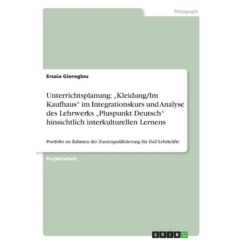 Unterrichtsplanung