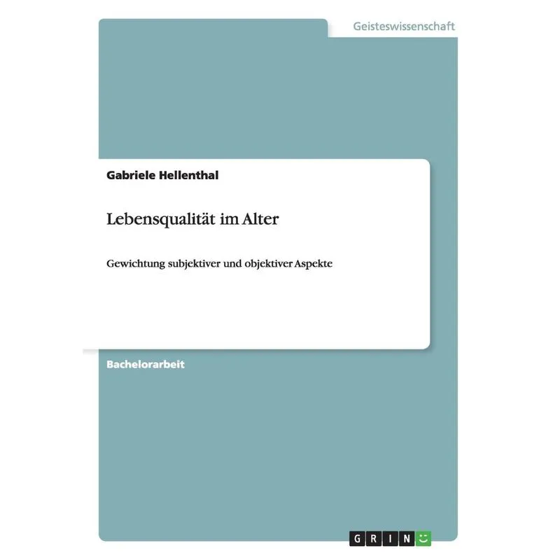 Lebensqualität im Alter