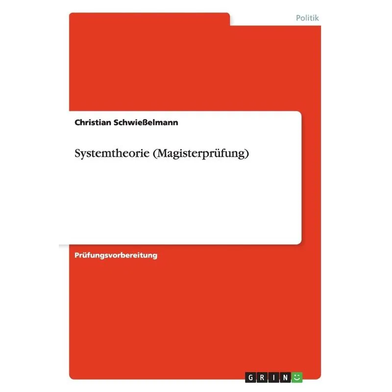 Systemtheorie (Magisterprüfung)