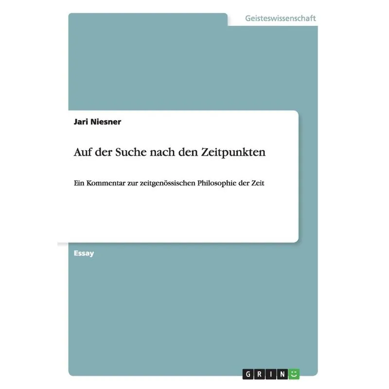 Auf der Suche nach den Zeitpunkten