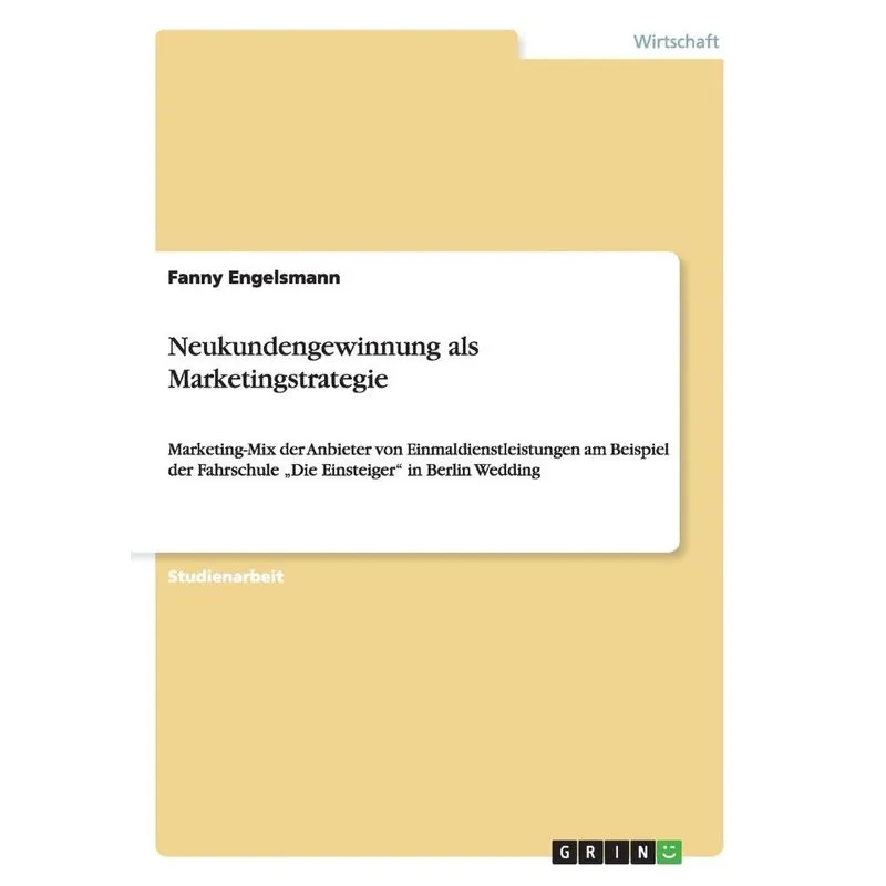 Neukundengewinnung als Marketingstrategie